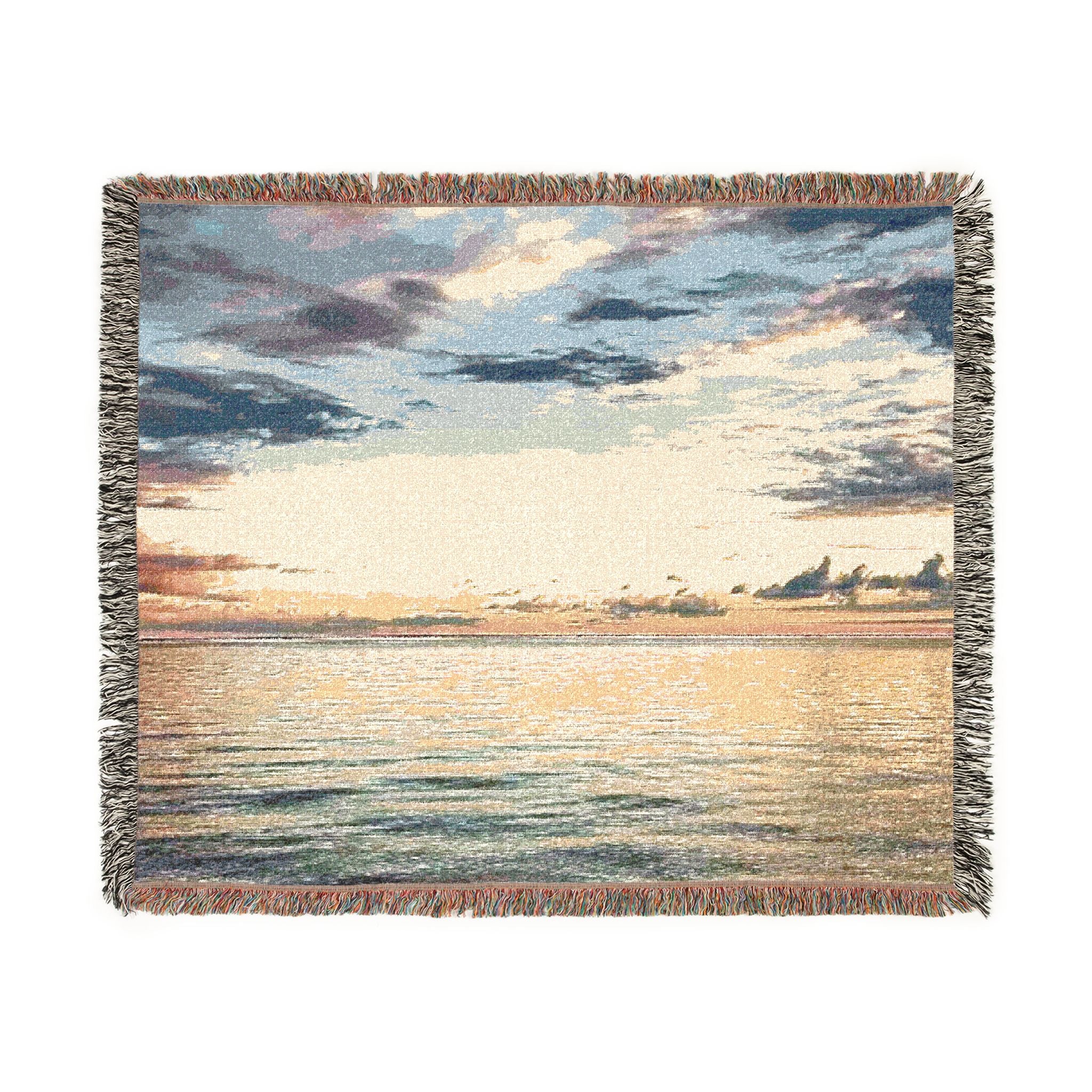 Sunset Days Woven Blanket